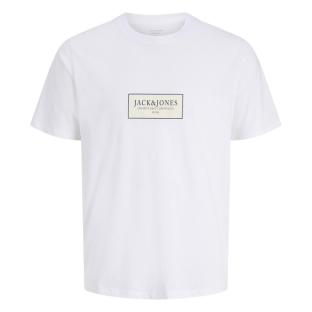 T-Shirt Blanc Homme Jack & Jones Greene