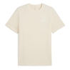 T-Shirt Beige Homme Puma Small