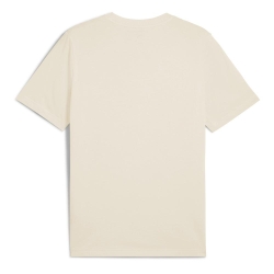 T-Shirt Beige Homme Puma Small