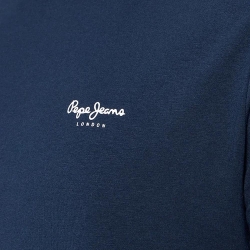T-shirt Marine Homme Pepe Jeans Original Basic