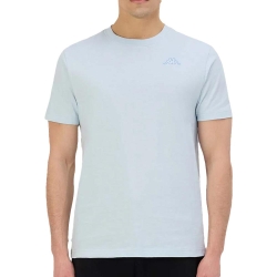 T-shirt Bleu Clair Homme Kappa Cafers