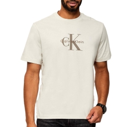 T-Shirt Beige Homme Calvin Klein Jeans Hero