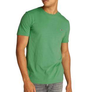 T-shirt Vert Homme Tommy Hilfiger Tjm X Slim Jaspe