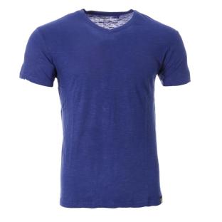 T-shirt Bleu Roi Homme Paname Brothers TANGO