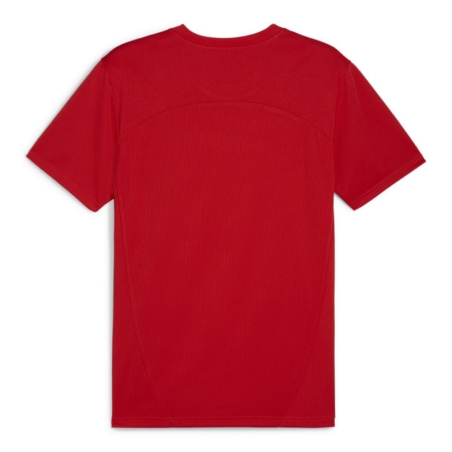 T-Shirt Rouge Homme Puma Teamfinal