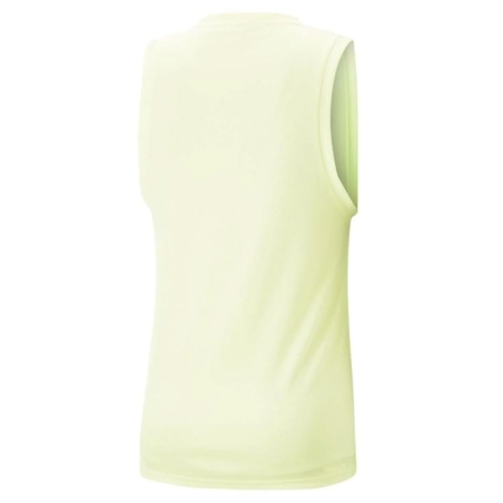 Débardeur de Sport Jaune Fluo Homme Puma Fit Ultrabreath