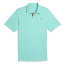 Polo de Golf Turquoise Homme Puma Pure 2.0