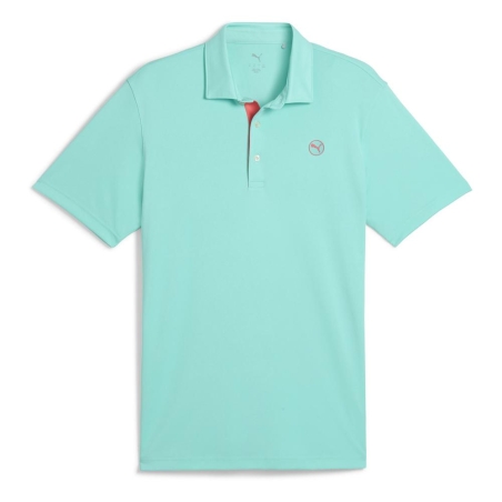 Polo de Golf Turquoise Homme Puma Pure 2.0