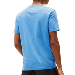 T-shirt Bleu Homme Tommy Hilfiger Tjm X Slim Jaspes