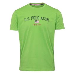T-Shirt Vert Homme US Polo ASSN Nick