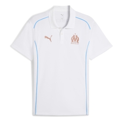 OM Polo Blanc Homme Puma