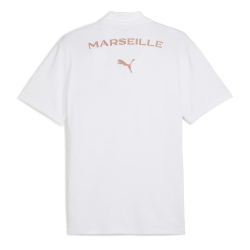 OM Polo Blanc Homme Puma