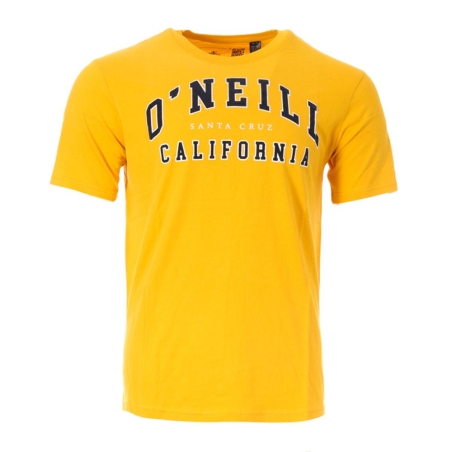T-Shirt Jaune Homme O'Neill Surf