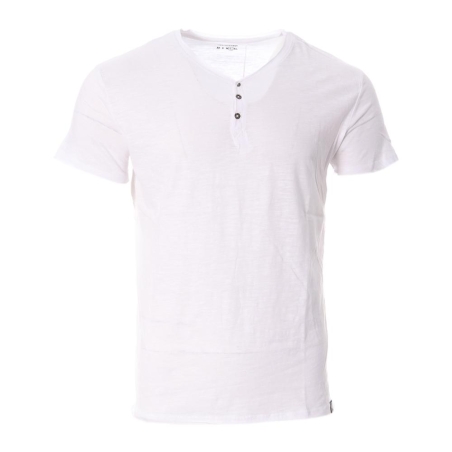 T-shirt Blanc Homme Paname Brothers TAZIO