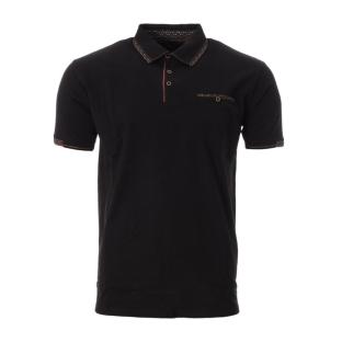 Polo Noir Homme RMS26 91300