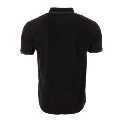 Polo Noir Homme RMS26 91300