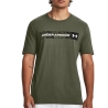 T-shirt Kaki Homme Under Armour Camo Chest Stripe
