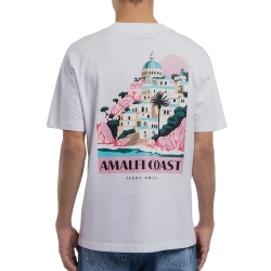 T-Shirt Blanc Homme Teddy Smith Coast