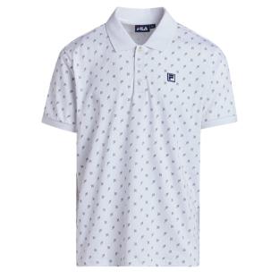 Polo Blanc Homme Fila Hart Faded