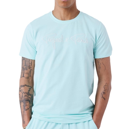 T-Shirt Bleu Homme Project X Paris 910076