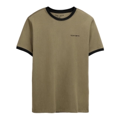 T-Shirt Kaki Homme Teddy Smith Tee 2
