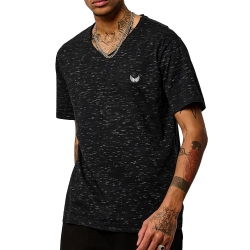 T-shirt Noir Homme Kaporal BETER