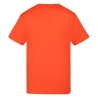 T-shirt Orange Homme Schott EMB