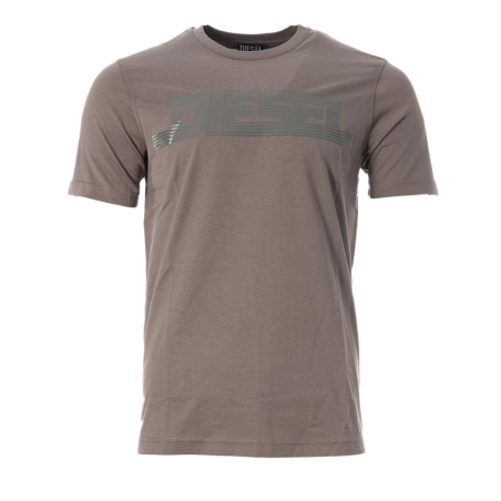 T-Shirt Gris Homme Diesel Magliettas