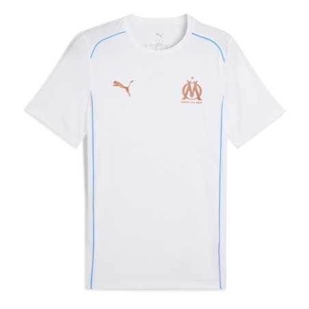 OM T-Shirt Blanc/Bleu Homme Puma Casuals