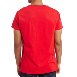 T-shirt Rouge Homme Redskins Steelers
