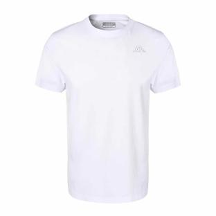 T-shirt Blanc Homme Kappa Cafers