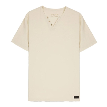 T-Shirt Écru Homme Teddy Smith Gabriel