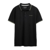 Polo Noir/Kaki Homme Teddy Smith Pasian 2