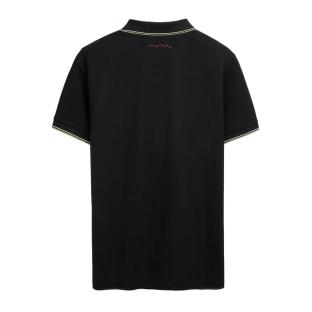 Polo Noir/Kaki Homme Teddy Smith Pasian 2