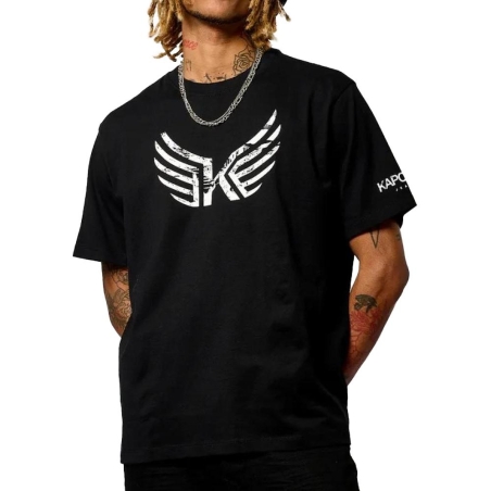 T-Shirt Noir Homme Kaporal JACKH