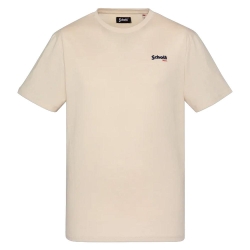 T-shirt Beige Homme Schott EMB
