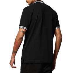 Polo Noir Homme Kaporal Marod
