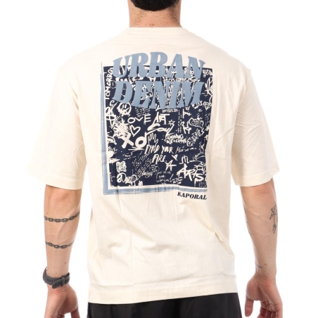 T-Shirt Blanc Homme Kaporal JOKINE