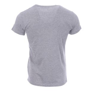 T-shirt gris homme Schott NYC brodé
