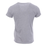 T-shirt gris homme Schott NYC brodé