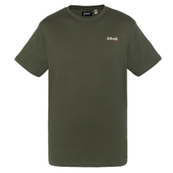 T-shirt Kaki Homme Schott Brode