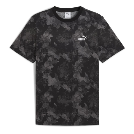 T-Shirt Gris/Noir Homme Puma Camo