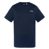 T-shirt brodé marine homme Schott NYC