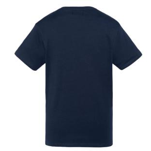 T-shirt brodé marine homme Schott NYC
