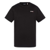 T-shirt brodé noir homme Schott NYC