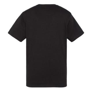 T-shirt brodé noir homme Schott NYC
