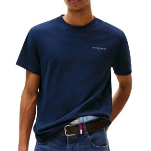 T-shirt Marine Homme Tommy Hilfiger Tjm Slim Linear Ches-dark