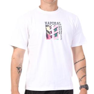 T-Shirt Blanc Homme Kaporal TYSONE