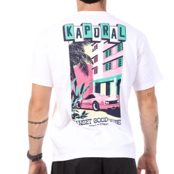 T-Shirt Blanc Homme Kaporal TYSONE
