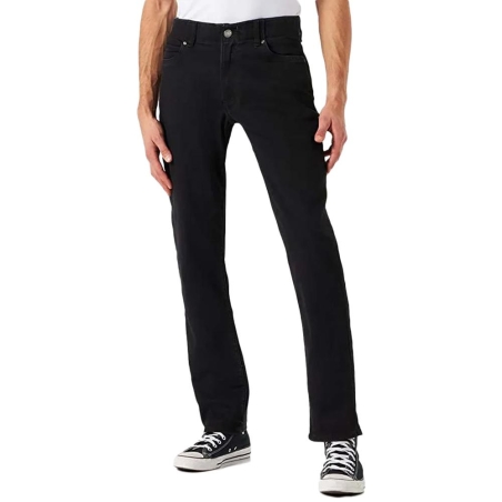 Jean Straight Noir Homme Lee 112343355